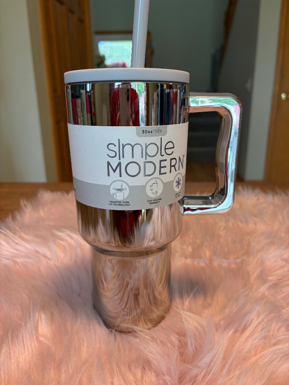 SIMPLE MODERN 30oz Silver